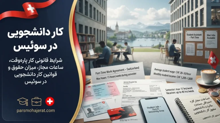 شرایط کار دانشجویی در سوئیس (حقوق و قوانین)