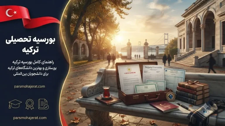 بورسیه تحصیلی ترکیه (فول فاند) و شرایط ثبت نام | ۲۰۲۶