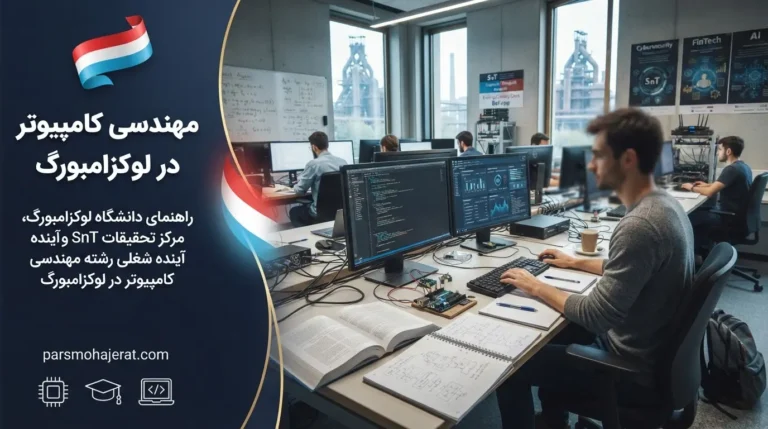 صفر تا صد تحصیل و بازار کار رشته کامپیوتر در لوکزامبورگ (۲۰۲۶)