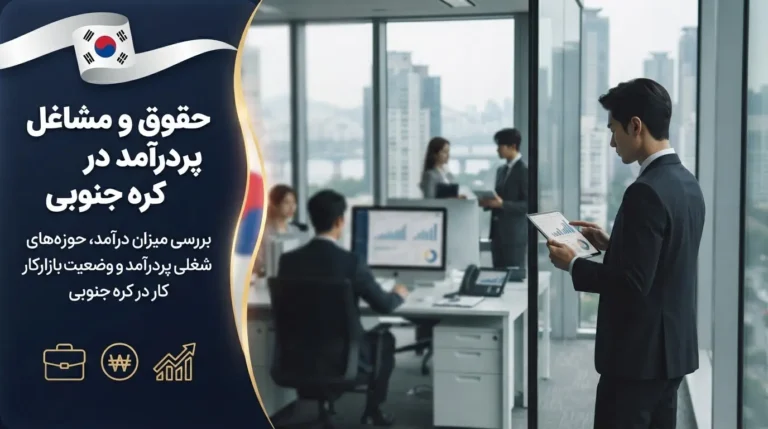 صفر تا صد دستمزدها، لیست مشاغل و حقوق ماهیانه در کره جنوبی