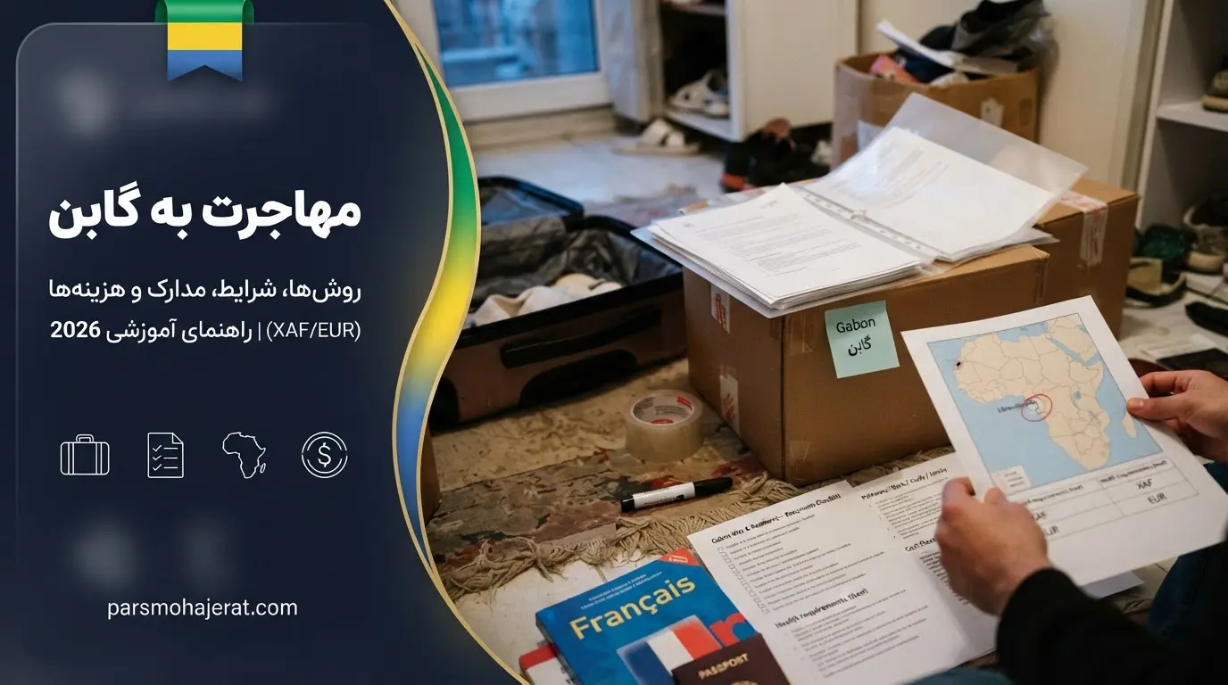 انواع روش‌های مهاجرت و راه‌های ورود قانونی به کشور گابن در سال 2026