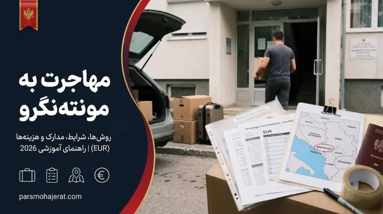 🇲🇪 راهنمای جامع راه‌های مهاجرت به مونته نگرو ۲۰۲۶ | اصلاحات و قوانین جدید