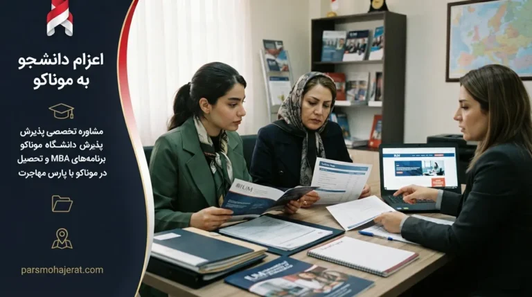 موسسه اعزام دانشجو به موناکو ۲۰۲۶: پذیرش VIP و ویزای تحصیلی
