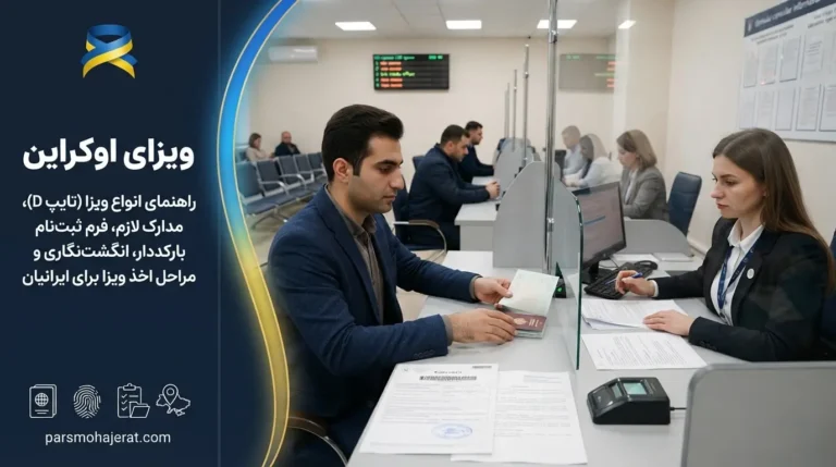 🇺🇦 راهنمای جامع ویزای اوکراین ۲۰۲۶ | از توریستی تا تحصیلی و کاری